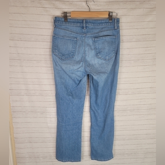 L'AGENCE NADIA HIGH RISE STRAIGHT CROPPED JEANS IN ROCKFORD, SZ 26 - Picture 6 of 14